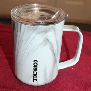 Corkcicle Coffee Mug - Triple-Insulated Stainless Steel Cup with Handle, 16 oz,